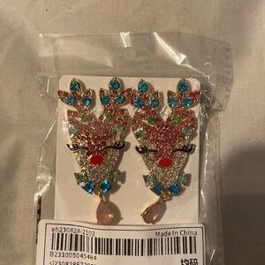 Reindeer earrings